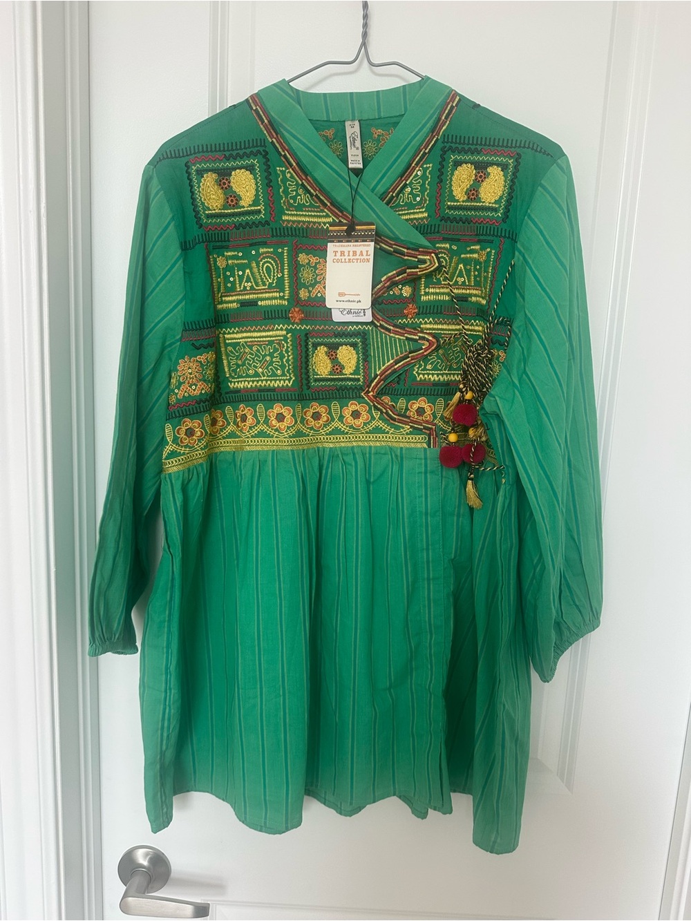 Brand New Ethnic Embroidered Kurti - Size M - With Tags